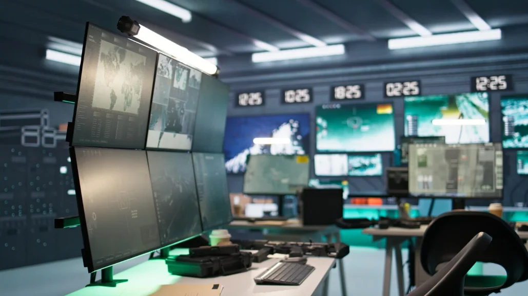 alerts sent to control rooms and supervisor